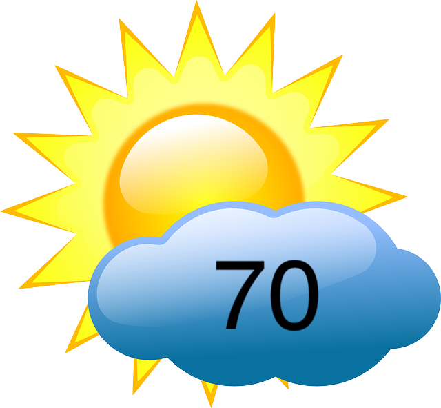 Weather icon for 70 degrees