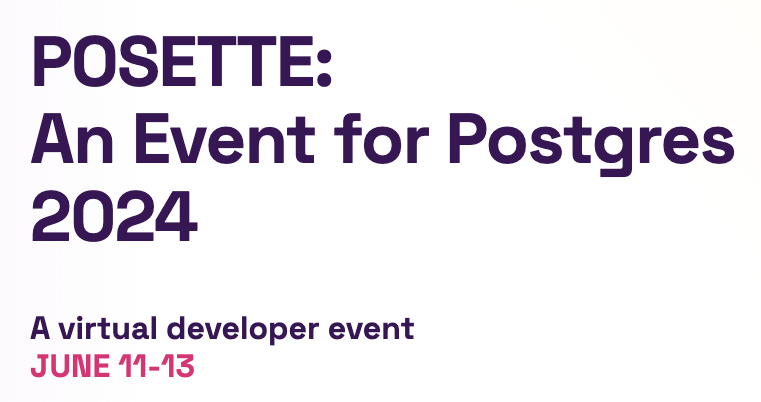 Posette conference banner